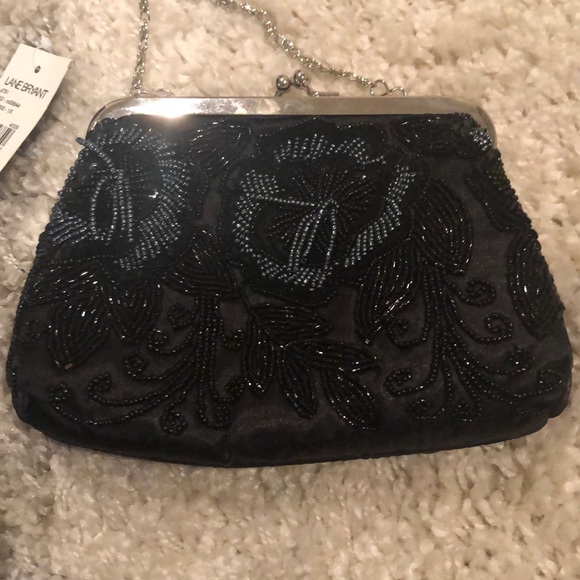 Lane Bryant black clutch - Picture 2 of 7